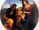 js57_Holy Family with a Palm Tree - Raphael