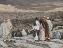 js57_Disciples having left their hiding place watch from afar js57_Disciples having left their hiding place watch from afar